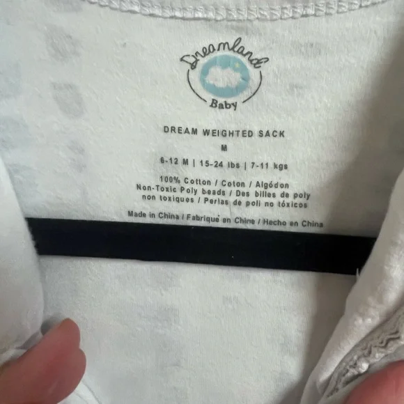Dreamland Baby weighted sleep sack - Picture 3 of 3